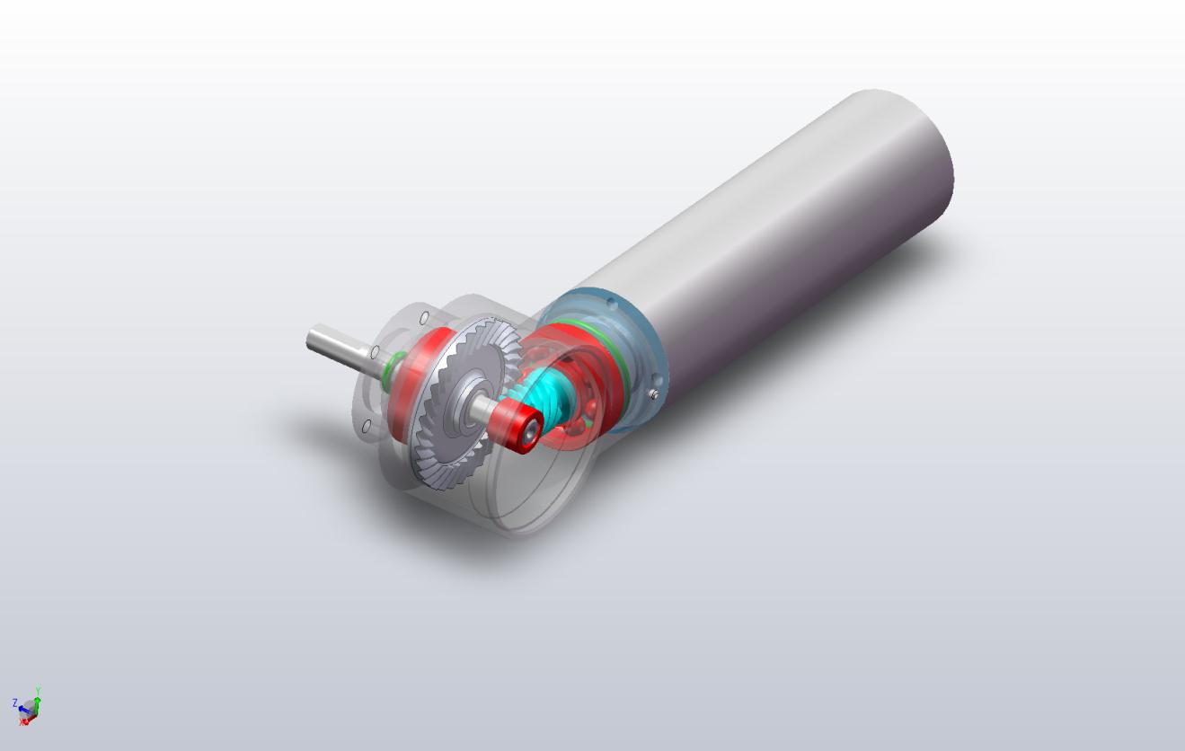 Right Angle Spiroid Gear from maxon precision motors
